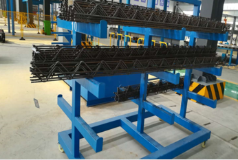 Rebar stacking rack